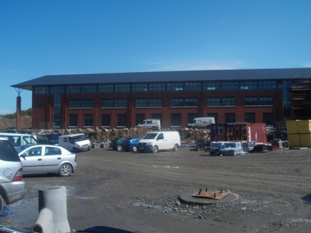 New School Site on May 2009